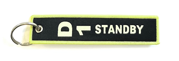 D1 Standby Key Ring Banner