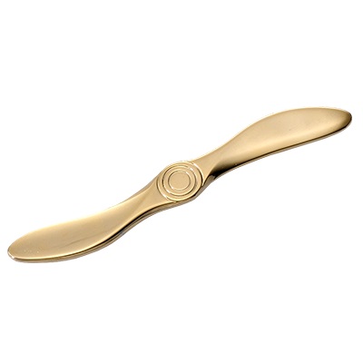 Large Propeller Pin - Gold