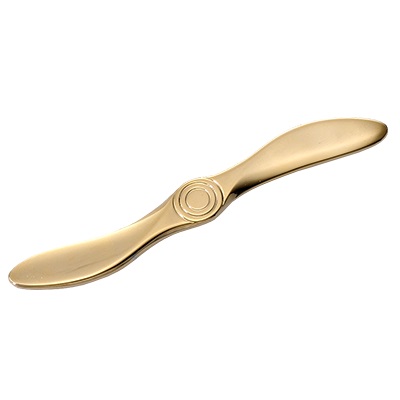 Large Propeller Pin - Gold