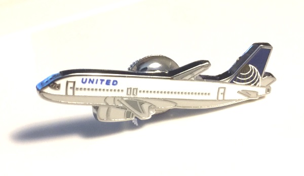 United Airlines A320 Lapel Pin