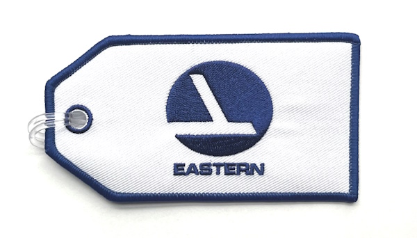Eastern Airlines Embroidered Luggage Tag