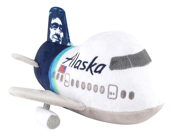 Alaska Airlines Plush Airplane