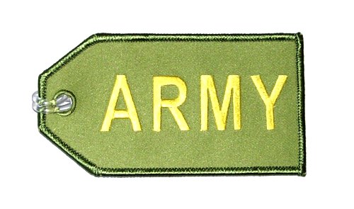 Army Embroidered Luggage Tag Flight Attendant Shop