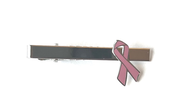 Breast Cancer Awareness Tie Bar