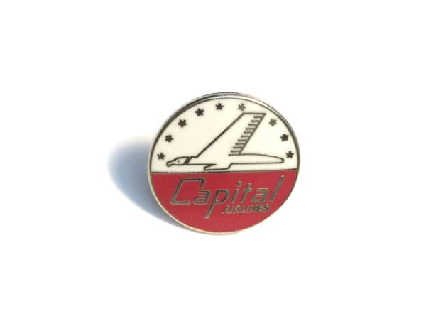 Capital Airlines Lapel Pin