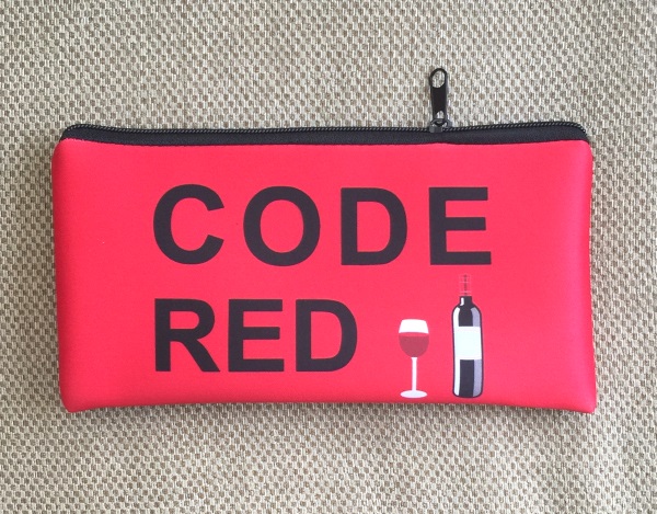 Code Red Zipper Bag