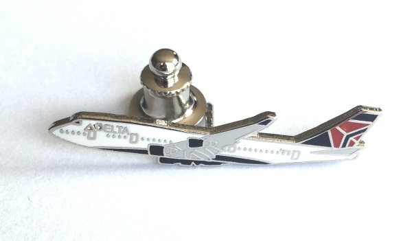 Delta Air Lines 747 Lapel Pin