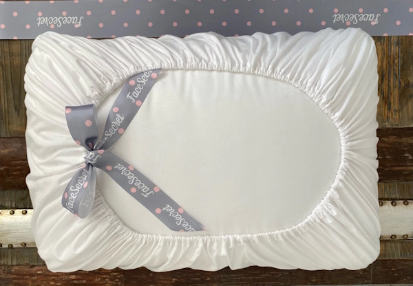 FaceSecret Cotton Slip-Over Pillowcase - White