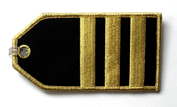 First Officer Embroidered Luggage Tag