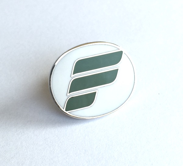 Frontier F Lapel Pin