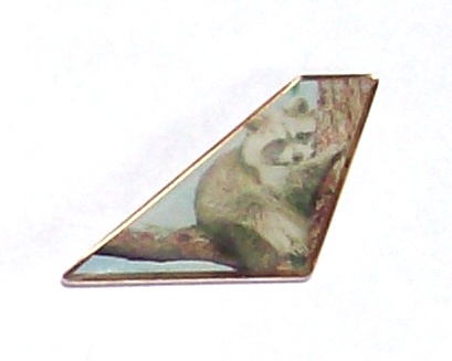 Frontier Raccoon Tail Pin