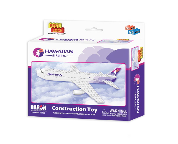 Hawaiian Airlines Construction Toy