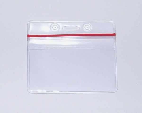 Sealable Badge Holder - Horizontal