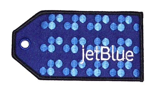 jetBlue Embroidered Luggage Tag