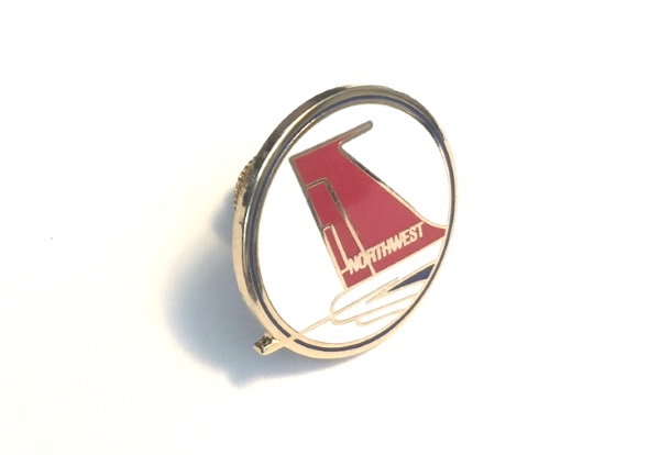 Northwest Airlines 1960's Lapel Pin