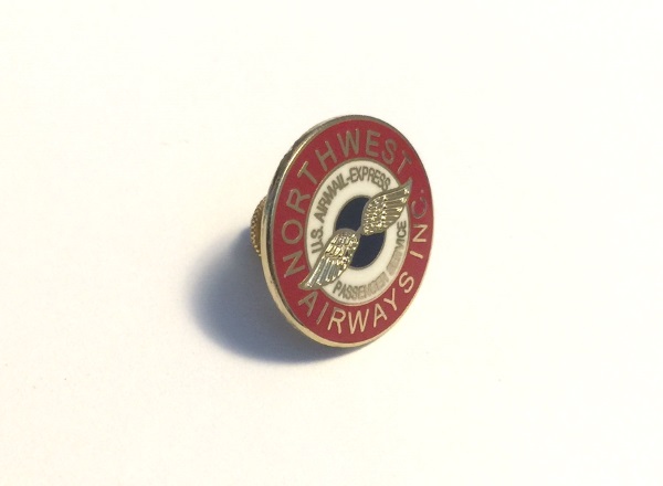 Northwest Airlines 1920's Lapel Pin