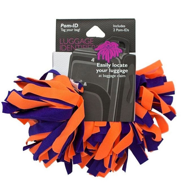 Pom-ID New Orange/Shiny Purple