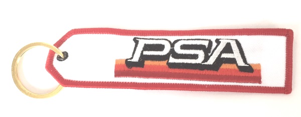 PSA Embroidered Key Ring Banner