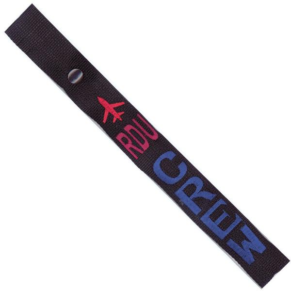 Airplane Crew Strap - RDU - Red Plane/Blue Crew