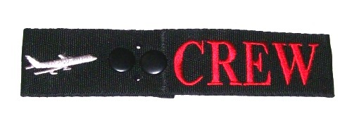 Secure Embroidered Crew Strap