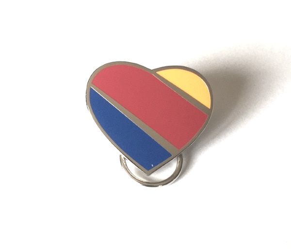 Southwest Eyeglass Holder Lapel Pin