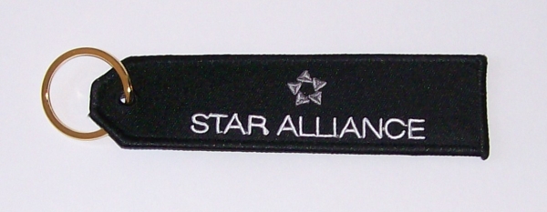 Star Alliance Embroidered Key Ring Banner