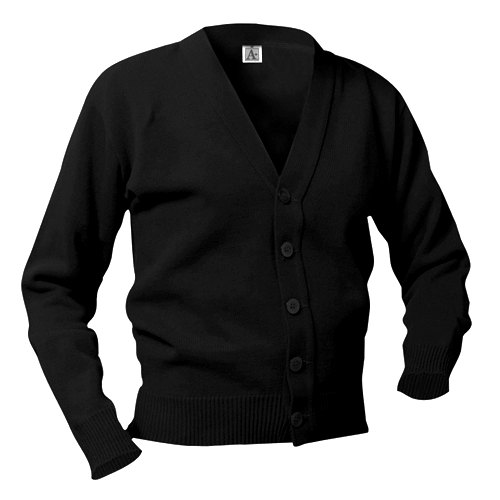 Unisex Black Cardigan