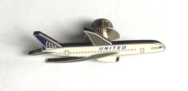 United Airlines 787 Lapel Pin