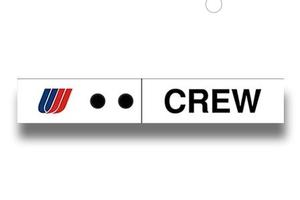 United (Saul Bass) Double Snap Crew Strap 