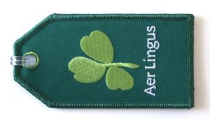 Aer Lingus Embroidered Luggage Tag