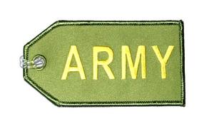Army Embroidered Luggage Tag