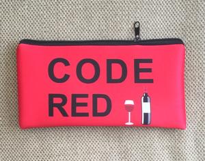 Code Red Zipper Bag
