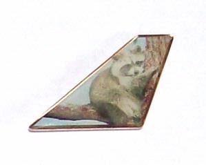Frontier Raccoon Tail Pin