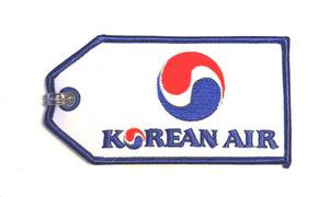 Korean Air Embroidered Luggage Tag