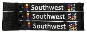 Southwest Crew Snap-On Luggage Strap - Choose Your Base