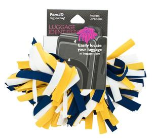 Pom-ID Navy/White/Yellow Gold