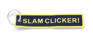 "Slam Clicker" Embroidered Key Ring Banner