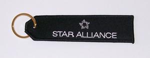 Star Alliance Embroidered Key Ring Banner