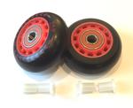 60MM In-line Skate Wheels - Black