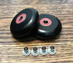 60MM "Skinny" Luggage Wheels - Black