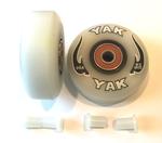 62MM In-Line Skate Wheels - White