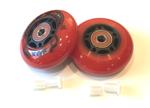 68MM In-Line Skate Wheels - Red