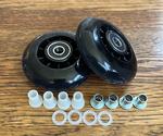 72MM In-Line Skate Wheels - Black