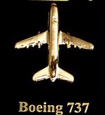 Boeing 737 Lapel Pin 