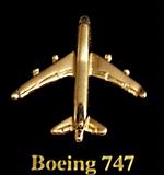 Boeing 747 Lapel Pin