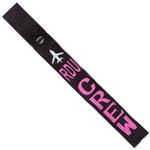 Airplane Crew Strap - RDU - Pink Crew/Silver Plane