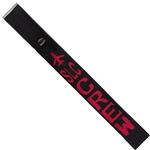 Airplane Crew Strap - SLC - Red on Black