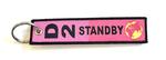 D2 Standby Key Ring Banner - Pink