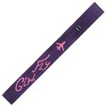 Fly Girl Airplane Strap - Pink on Purple