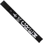 Airplane Crew Strap - NYC - Silver on Black